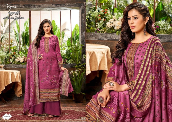 Fyra Noor Jahan 4 Casual Daily Wear Cotton Digital Print Designer Dress Material